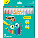 BIC Kids Coloring Combo Pack with Coloring Jumbo Markers, Pencils and Crayons, Assorted Colors, 46-Count