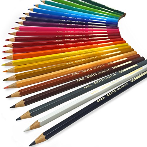 Giotto Colors 3.0 Colouring Pencils – Pack of 24 Assorted Colours