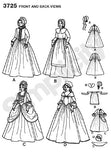 Simplicity Historical Dresses Sewing Pattern Costumes for Girls by Andrea Schewe, Sizes 7-14