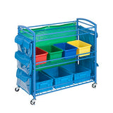 Honey-Can-Do 3-Tier Rolling Teacher's Activity Cart CRT-03477 Rolling cart, 3 Tier Rolling cart, Rolling Craft cart