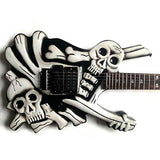 A&DW New Electric Skull Guitar by Handcraft