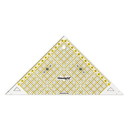 Dritz Omnigrid R915 Metric Right Triangle Quilter's Ruler