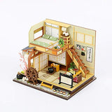 Toy Three-Dimensional Quality DIY Handmade DIY Art Cabin, Toddler Dollhouse Sets, Dollhouse, Creative Birthday Mothers Gift for Boys Girls Women and Friend (Color : with dust Cover+Music Movement)