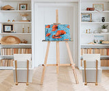 Art Storage，Canvas Storage，Wood Art Drying Rack for Canvas、Painting Canvas、Paint Canvas、Canvas Boards、Blank Canvas for Painting、Art Canvas、Construction Paper（14.96*7.87*13.38in）
