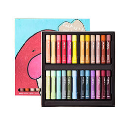 Marie's MOLANDI special series oil pastel 24 color set Non Toxic Pastel Sticks for Artist,Kids,Students