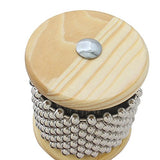 ammoon Wooden Cabasa Small Size Percussion Band Student Children Kid Instrument Pop Hand Shaker