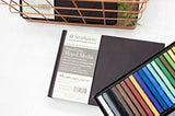 Strathmore (469-408 400 Series Hardbound Mixed Media Art Journal, 8.5"x11", Toned Gray, 24 Sheets