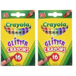 Crayola Glitter Crayons (2-Pack)