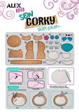Alex DIY Sew Corky Sloth Plush Kids Art and Craft Activity