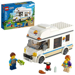 LEGO City Holiday Camper Van 60283 Building Kit; Cool Vacation Toy for Kids, New 2021 (190 Pieces)