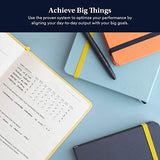BestSelf Co. The SELF Journal - Daily Planner 2019 - Monthly & Weekly Planner - Increase Productivity and Happiness - Undated Hardcover - Charcoal