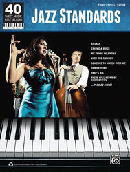 Jazz Standards: 40 Sheet Music Bestsellers Series