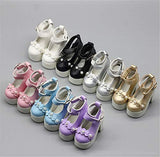 Fully 3 Pairs Doll High-Heeled Shoe Fits for 1/3 60cm 23 Inch BJD Doll