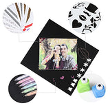 Scrapbooking Supplies Kits with Stickers Stamps Punches Use for Scrapbook DIY Photo Albums Diary
