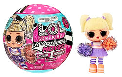 L.O.L. Surprise! All Star Sports Moves - Cheer- Surprise Doll, Sports Theme, Cheerleading Dolls, Mix and Match Outfits, Shoes, Accessories, Limited Edition Doll, Collectible Doll - Gift Girls Age 4+