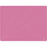 US Art Supply 36" x 48" PINK/BLUE Professional Self Healing 5-Ply Double Sided Durable Non-Slip PVC