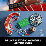 LEGO Camp NOU – FC Barcelona 10284 Building Kit; Build a Displayable Model Version of The Iconic Soccer Stadium (5,509 Pieces)