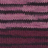 Patons Kroy Socks Yarn, 2-Pack, Amethyst Stripes Plus Pattern