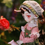 Handmade Bjd Doll 1/6 SD Ball Jointed Doll DIY Resin Toys + Clothes Set Shoes Wig Hat Makeup and Gift Box Best Playmate for Boy Girl