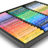 (48 Colors) HASHI Non Toxic Soft Oil Pastels for Artist and Professional, Set of 48 Assorted Colors