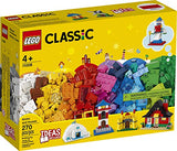LEGO Classic Bricks and Houses 11008 Kids’ Building Toy Starter Set with Fun Builds to Stimulate Young Minds (270 Pieces)
