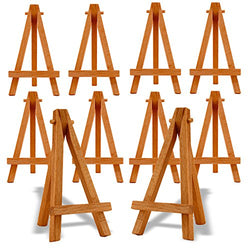 Reeves Mini Easels 5 Inch Natural Wood Pk/10