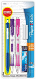 Paper Mate Clearpoint Mechanical Pencils, 0.5mm, HB #2, with Bonus InkJoy 300RT Blue Ballpoint Pen,