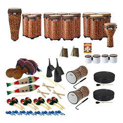 World Music Drumming Package C (with Standing Ngoma Drum)