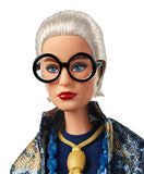 Barbie Styled by Iris Apfel Doll with Floral-Patterned Brocade Suit and Accessories