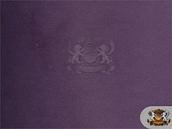 Velvet Suede Cotton Backing Drape Upholstery BELLA Fabric 12 AUBERGINE / 58" Wide / Sold by the