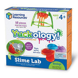 Learning Resources Yuckology Slime Science Set, Early Science Skills, DIY Slime, STEM Skills, Measurement, Color Mixing, Easter Basket Toy, Ages 4+