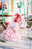 ZZEQYG Wowens Sweet Kawaii Princess Dress Sleeveless Bow-Knot Ruffle Lace Edge Dress (L, Pink) …