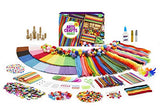 Arts and Crafts Vault - 1000+ Piece Craft Kit Library in a Box for Kids Ages 4 5 6 7 8 9 10 11 & 12 Year Old Girls & Boys - Crafting Supply Set Kits - Gift Ideas for Preschool Kids Project Activity
