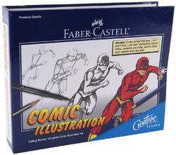 Faber Castell Creative Studio Complete Comic Illustration Kit-