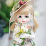 Q Baby BJD Doll 1/6 Cute Expression Doll Fullset Anime Blythe Polly Pocket Elf on The Shelf Gift for Girls
