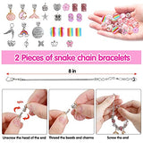 INNOCHEER Friendship Bracelets Making Kit, Arts and Crafts Jewelry Making Toys for Teen Girls Ages 6 7 8 9 10 11 12, Gifts for Party Supply, Christmas, Birthday, Rewarding, and Travel Activity