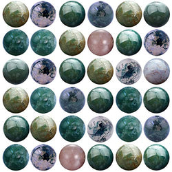 Natural Stone Beads 100pcs 8mm India Agate Round Genuine Real Stone Beading Loose Gemstone Hole Size 1mm DIY Charm Smooth Beads for Bracelet Necklace Earrings Jewelry Making (India Agate)