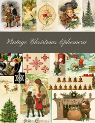 Vintage Christmas Ephemera: A Beautiful Collection for Junk Journals, Collage, Card Making and Many Other Paper Crafts