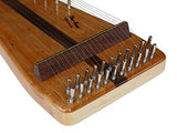 Zither Heaven Cherry Bowed Psaltery w/22 Strings made in the USA