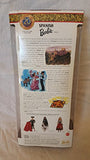 Barbie 1999 Special Edition Doll of The World Collection 12 Inch Doll - Spanish Barbie with Bolero, One-Piece Vest/Pants/Shirt/Tie, Hat, Cape, Socks, Shoes, Doll Stand and Certificate of Authenticity