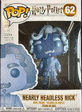 Funko POP!: Harry Potter - Nearly Headless Nick (Blue Translucent), Multicolor