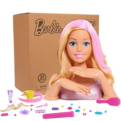 Barbie Deluxe Styling Head(Blonde)-Brown Mailer