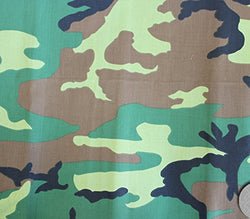 Polycotton Fabric Printed FATIGUE 2 / 60" Wide / Sold by the Yard