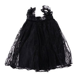 Jili Online Trendy Princes Lace Dress Skirt Outfit for 1/3 1/4 BJD SD LUTS Dollfie Black