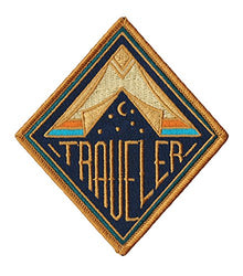 Asilda Store Traveler Embroidered Sew or Iron-on Patch