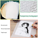 400 Pcs Artist's Tracing Paper A4 Size Translucent Sketching Paper,8.3 x 11.5 Inch Tracing Pad for for Pencil,Marker and Ink