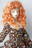 JD276 8-9inch 21-23CM Beauty fish curly doll wigs 1/3 SD Synthetic mohair BJD doll hair (Orange)