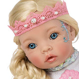 Paradise Galleries Reborn Mermaid Doll - Pearl Little Mermaid, 21 inches Head to Tail, Posable Tail