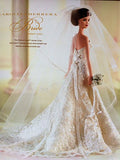 Barbie Carolina Herrera Collector - Designer Brunette Bride - Platinum Label