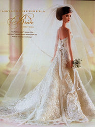 Barbie Carolina Herrera Collector - Designer Brunette Bride - Platinum Label